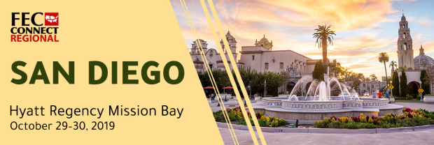 A banner for the San Diego Regional Conference on October 29-30, 2019