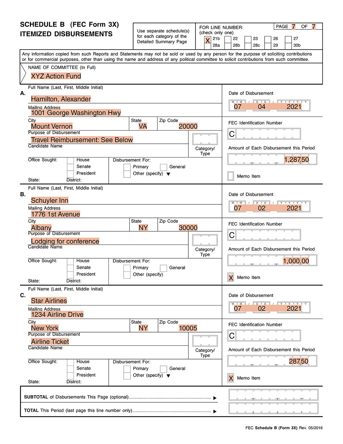 reimbursement-of-personal-funds-spent-for-travel-expenses