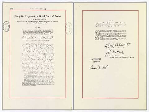 Original Public Law Number 93-443