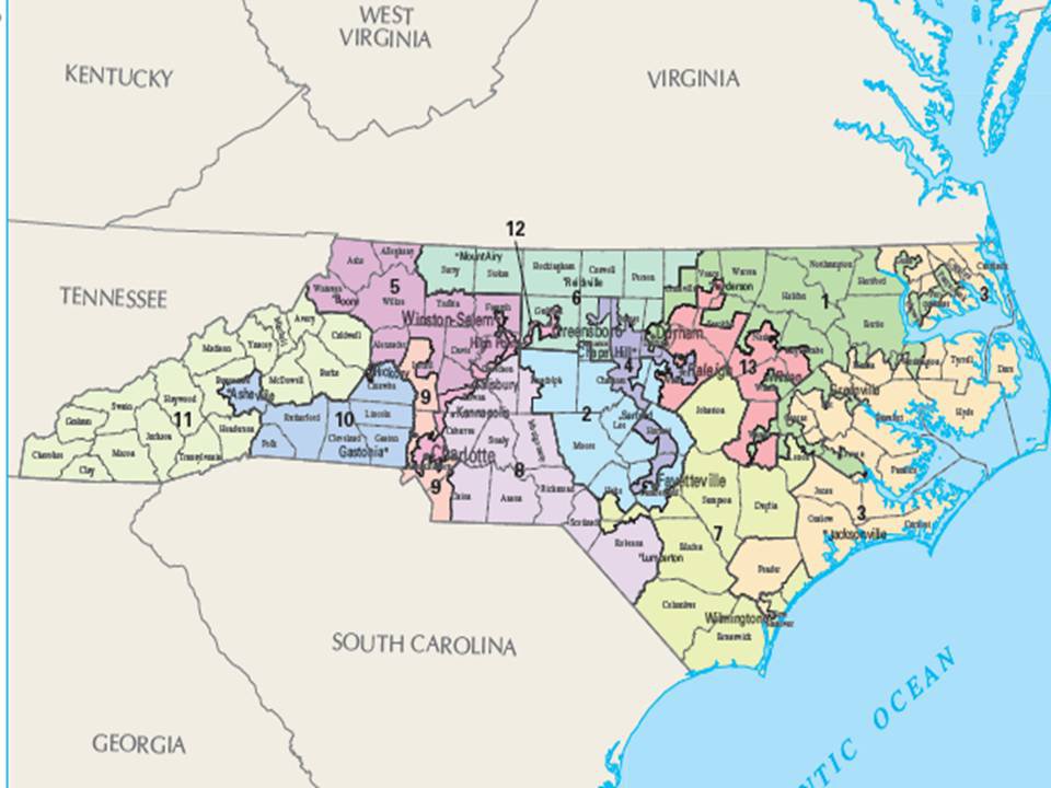 North Carolina congressional districts