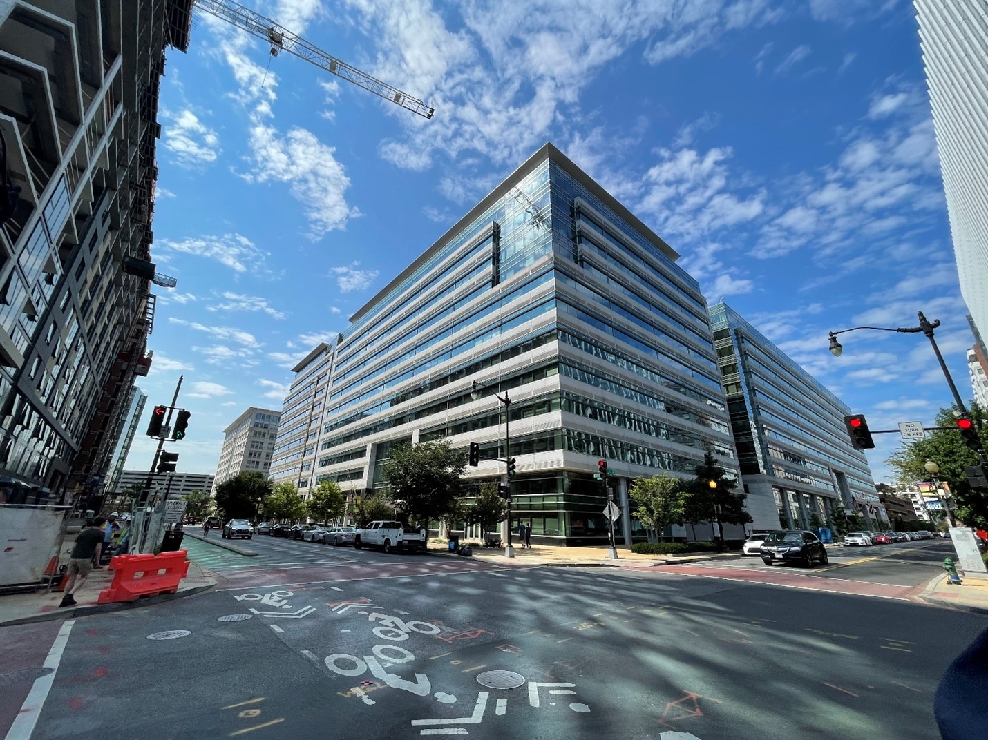 The Commission's headquarters building at 1050 First St NE, Washington, DC.