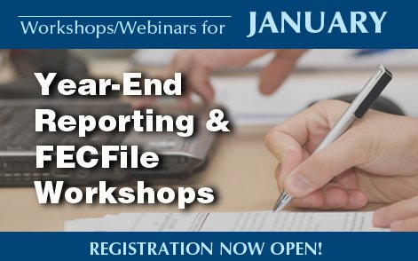 Year-end reporting webinar logo